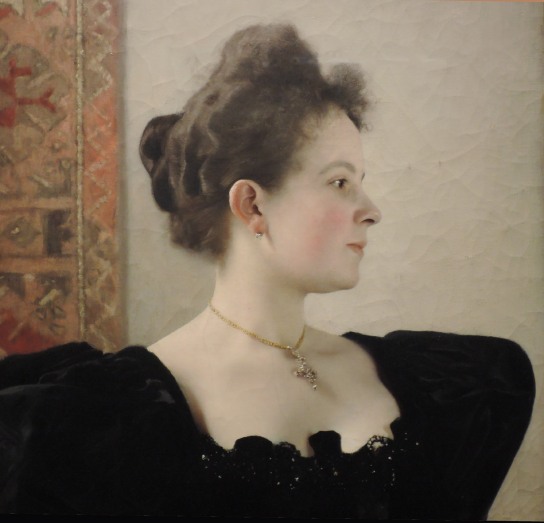Gustav Klimt, portrait de femme, 1894